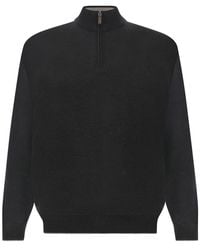 Paul & Shark - Piuma Wool Half-Zip Sweater - Lyst