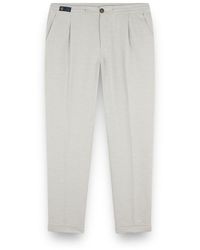 Paul & Shark - Chino-Hose Aus Baumwolle Und Kaschmir Mit Falten, Mann, Größe - Lyst