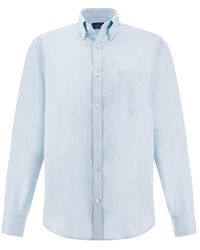 Paul & Shark - Soffio Cotton Twill Shirt - Lyst