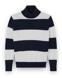Paul & Shark - Wool And Cashmere Turtleneck Sweater - Lyst