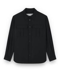 Paul & Shark - Stretch Wool Overshirt - Lyst