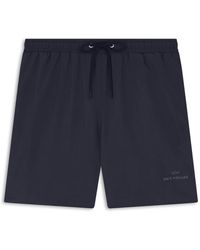 Paul & Shark - Swim Shorts With Reflective Logo Print - Lyst