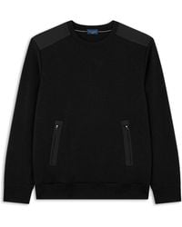 Paul & Shark - Active Fleece-Baumwoll-Sweatshirt Mit Typhoon Re-4X4 Stretch-Details, Mann, Größe - Lyst