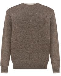 Paul & Shark - Fil-À-Fil Crewneck Sweater - Lyst