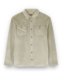 Paul & Shark - Velvet Overshirt - Lyst