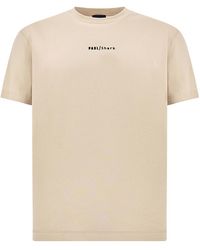 Paul & Shark - Lightweight Cotton Jersey T-Shirt With Print - Lyst