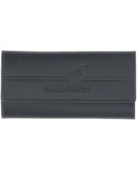 Paul & Shark - Fin Embossed Leather Keychain - Lyst