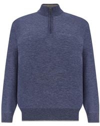 Paul & Shark - Piuma Wool Half-Zip Sweater - Lyst