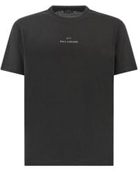 Paul & Shark - Light Cotton Jersey T-Shirt With Print - Lyst