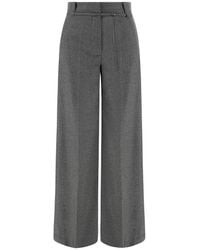 Paul & Shark - Palazzo Wool Trousers - Lyst