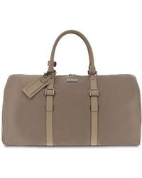 Paul & Shark - Milano Nylon Duffel Bag With Leather Trims - Lyst