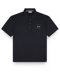 Paul & Shark - X-Soft Interlock Cotton Polo Shirt With Embroidery - Lyst