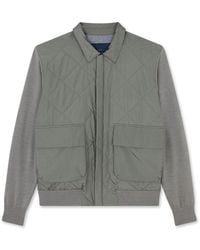 Paul & Shark - Shacket Hybrid Zip-Up - Lyst