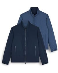 Paul & Shark - Typhoon Platinum Reversible Jacket - Lyst
