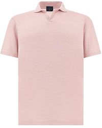 Paul & Shark - X-Soft Open‑Collar Polo Shirt - Lyst