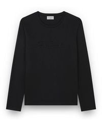 Paul & Shark - X-Soft Cotton T-Shirt With Logo Embroidery - Lyst