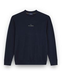 Paul & Shark - X-Soft Sweatshirt Aus Baumwolle Mit Logo-Druck, Mann, Größe - Lyst