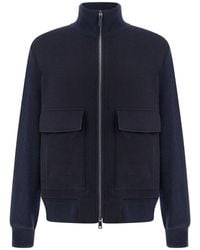 Paul & Shark - Aliseo Wool And Cashmere Blouson - Lyst