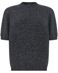 Paul & Shark - Cashmere, Linen And Silk T-Shirt - Lyst