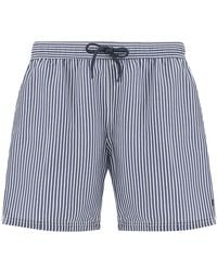 Paul & Shark - Swimwear Portofino With Oxford Stripe Print - Lyst