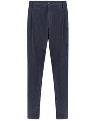 Paul & Shark - X-Soft Garment-Dyed Chino Trousers - Lyst