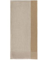 Paul & Shark - Silk Scarf - Lyst