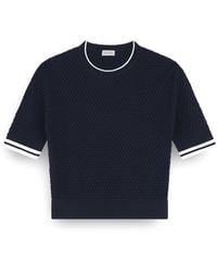 Paul & Shark - Wool And Cashmere Crew Neck Sweater - Lyst