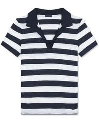 Paul & Shark - Polohemd Aus Baumwolle Und Seide, Frau, Nights - Lyst