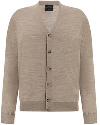 Paul & Shark - Superfine 140's Merino Wool Cardigan - Lyst