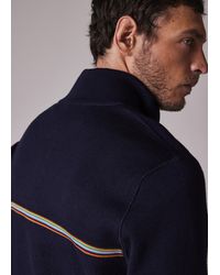 Paul Smith - 'Signature Stripe' Merino Wool Knitted Jacket - Lyst
