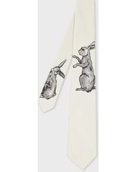 Paul Smith - 'Rabbit' Jacquard Silk Tie - Lyst