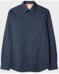 Paul Smith - Slim-Fit Ditsy Key Print Shirt - Lyst