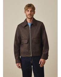 Paul Smith - Wool-Blend Cropped Patch-Pocket Jacket - Lyst