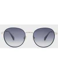Paul Smith - Light Petrol 'Mabley' Sunglasses - Lyst