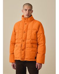 Paul Smith - Enzyme-Washed Padded Jacket - Lyst