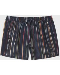 Paul Smith - 'Signature Pinstripe' Swim Shorts - Lyst