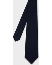 Paul Smith - Wool-Silk Herringbone Tie - Lyst