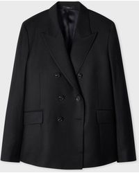 Paul Smith - Wool-Blend Double-Breasted Jacket - Lyst