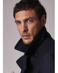 Paul Smith - Wool-Cashmere Pea Coat - Lyst