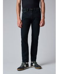 Paul Smith - Slim Tapered-Fit Dark-Wash Stretch' Jeans - Lyst