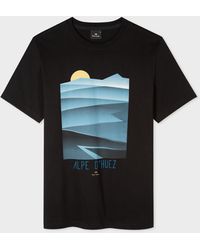 PS by Paul Smith Mens Slim Fit T-shirt in Black for Men | Lyst Canada