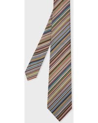 Paul Smith - 'Signature Stripe' Silk Tie - Lyst