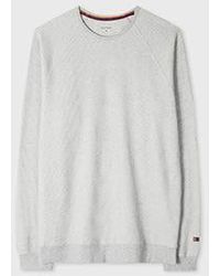 Paul Smith - Marl Waffle Long-Sleeve Lounge Top - Lyst