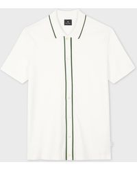 Paul Smith - Stretch-Cotton Polo Shirt With Tipping - Lyst