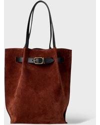 Paul Smith - Suede Tote Bag - Lyst