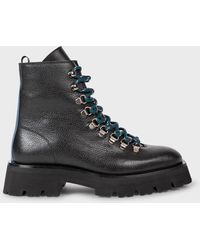 Paul Smith - Black Leather 'dakota' Boots - Lyst