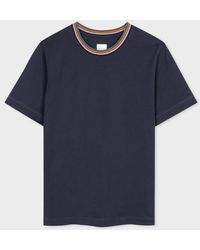 Paul Smith - Cotton 'Signature Stripe' T-Shirt - Lyst