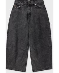 Paul Smith - Denim Barrel-Leg Jeans - Lyst