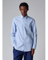 Paul Smith - Regular-Fit Light 'Signature Stripe' Cotton Shirt - Lyst