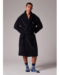 Paul Smith - Zebra Logo Towelling Dressing Gown - Lyst